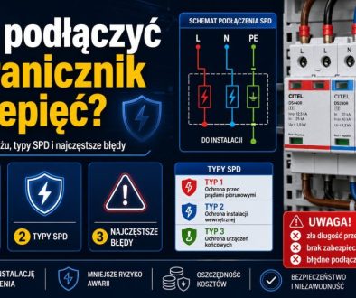 Jak podłączyć ogranicznik przepięć