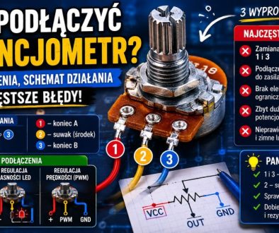 Jak podłączyć potencjometr