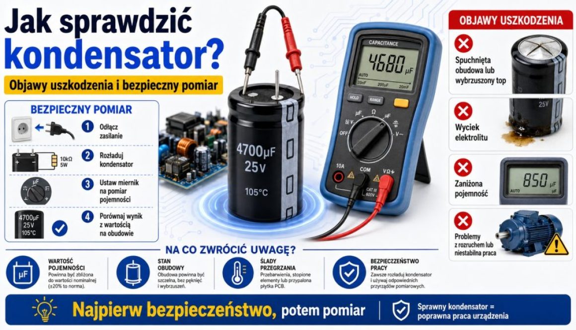 Jak sprawdzić kondensator
