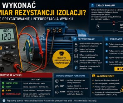 Jak wykonać pomiar rezystancji izolacji